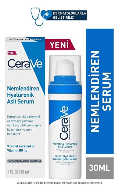 CeraVe Nemlendiren Hyalüronik Asit Serum 30 ml