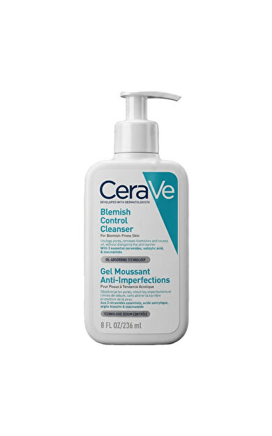 CeraVe Yağlı Ve Akneye Eğilimli Ciltler İçin Yüz Temizleme Jeli 236 ml