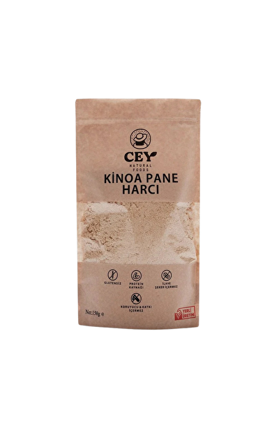 CEY NATURAL FOODS Kinoa Pane Harcı 150g