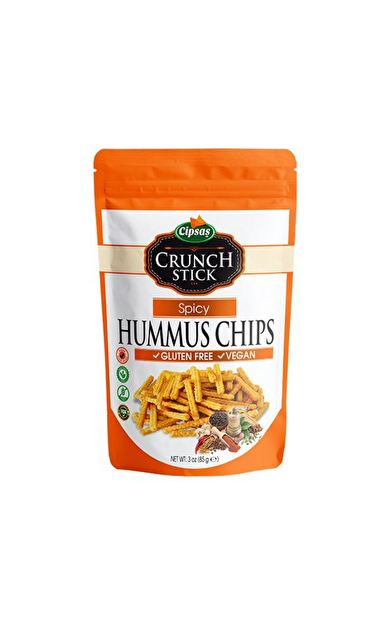 CİPSAŞ Crunch Stick Baharat Aromalı Nohut Cipsi - 85g
