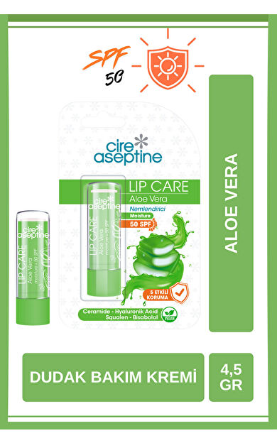 Cire Aseptinealoe Vera Spf 20 Dudak Bakım Kremi 4.5 G