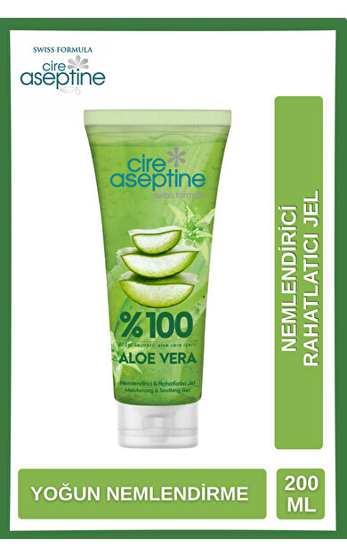 Cire Aseptine Aloe Vera Nemlendirici ve Rahatlatıcı 200Ml