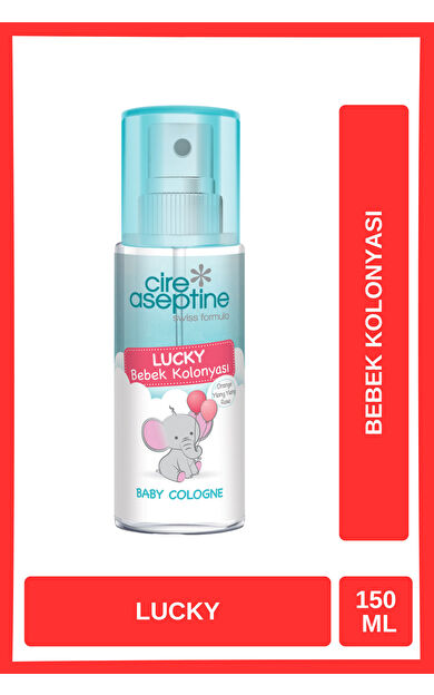 Cire Aseptine Bebek Kolonyası Lucky 150 Ml