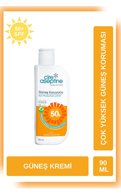 Cire Aseptine Güneş Koruyucu Losyon 50+ Spf 90 Ml