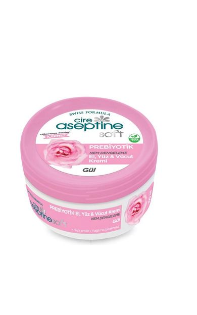 Cire Aseptine Soft Prebiyotik Gül Özlü Krem 100 ml