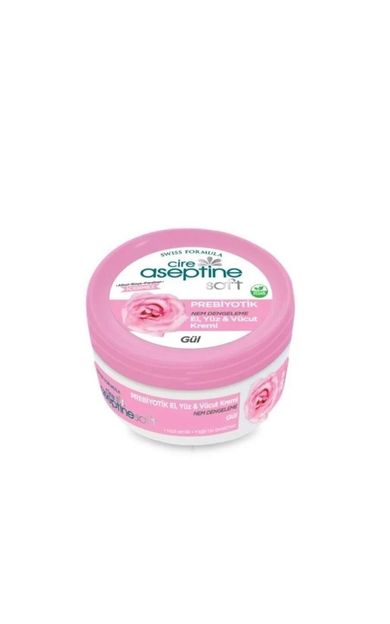 Cire Aseptine Kavanoz Soft Krem Gül 300 ml
