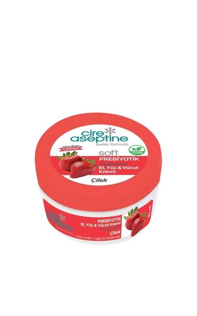 Cire Aseptine Soft Çilek Prebiyotikli Krem 30 ml
