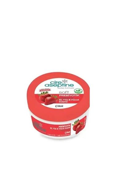 Cire Aseptine Soft Çilek Özlü Prebiyotik Krem 200 ml