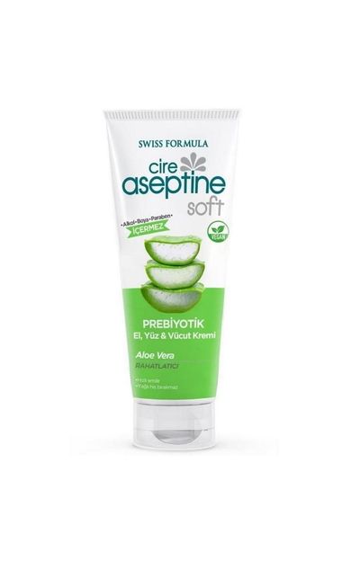 Cire Aseptine Soft Prebiotik Aloevera 75 Ml Tüp