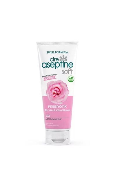 Cire Aseptine Soft Prebiyotik Gül 75 Ml Tüp