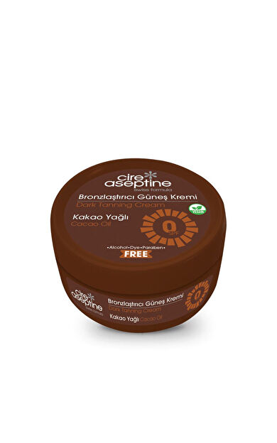 Cire Aseptine Kakao Yağlı Bronzlaştırıcı Güneş Kremi Spf0 200 Ml