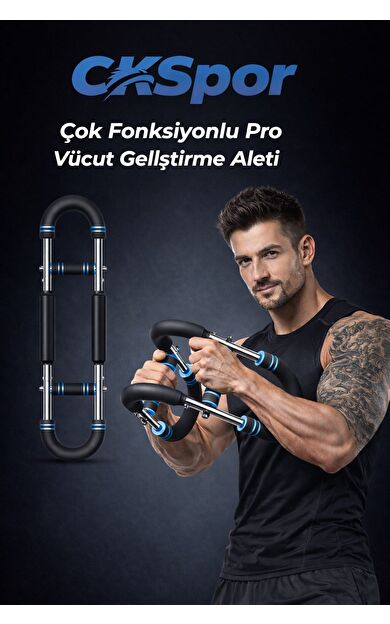 CKSPOR Pro Ayarlanabilir Dirençli Kol Bilek Egzersiz Aleti - 27-45 kg Çok Fonksiyonlu Ev Tipi Fitness ve Kas Geliştirme Ekipmanı