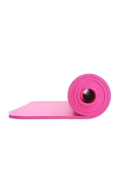 CKSPOR 8 mm Pilates Matı – Yoga ve Fitness Egzersiz Minderi (Pembe-Siyah)