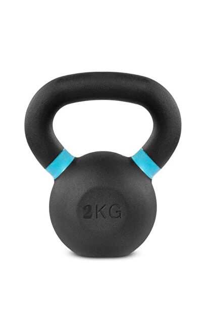 CKSPOR 2 kg Döküm Kettlebell – Ev Spor, Kas &amp; Güç