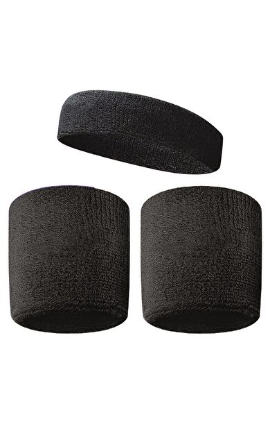 CKSPOR Havlu Bileklik (Siyah) – Spor &amp; Dayanıklılık