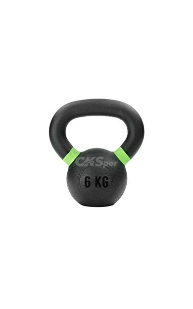 CKSPOR 6 kg Döküm Kettlebell – Ev/Spor Salonu Ağırlığı