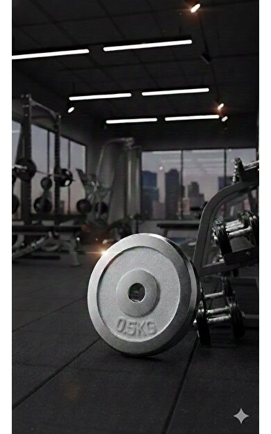 CKSPOR 0,5 kg Krom Dambıl Ağırlık Plakası