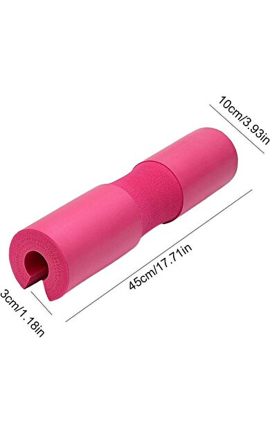 CKSpor Squat Ped Ağırlık Kaldırma Bar Halter Pedi Omuz Boyun Sırt Koruyucu Yastık Pembe