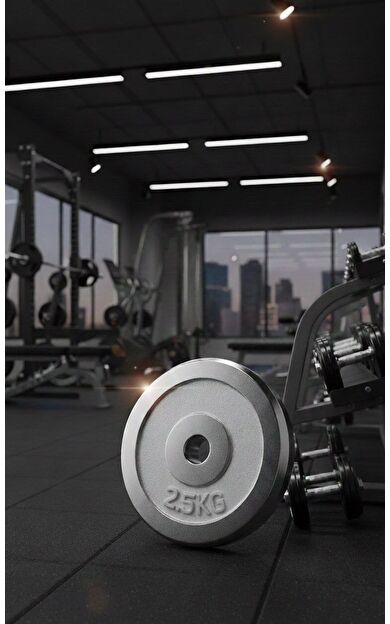 CKSPOR 5 kg Krom Dambıl Ağırlık Plakası