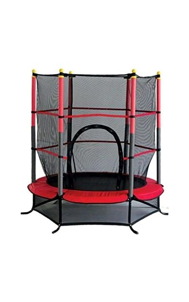 CKSPOR 140 cm / 55 inç Trambolin (Kırmızı)