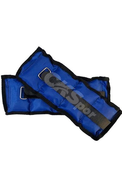 CKSpor 1 kg El &amp; Ayak Ağırlığı (Çift) 1 Kg x 2 Adet Kum Torbası Fitness Ağırlık Seti