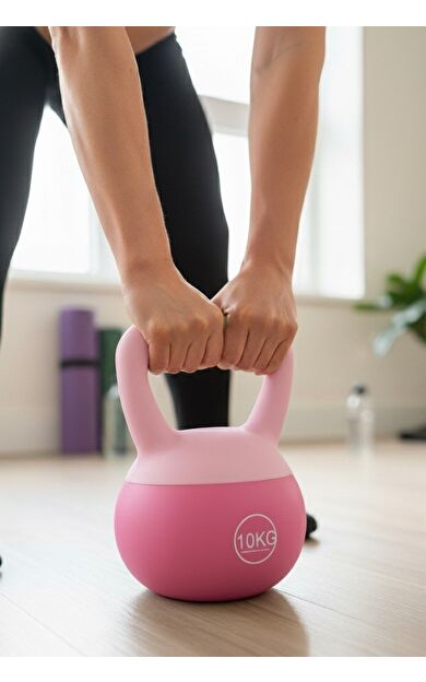 CKSPOR Soft Kettlebell 10 kg – Evde Spor ve Crossfit İçin Güvenli Ağırlık