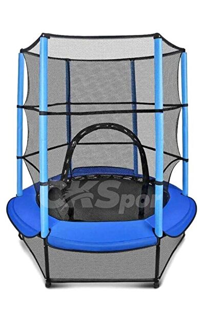 CKSPOR 140 cm / 55 inç Trambolin (Mavi)