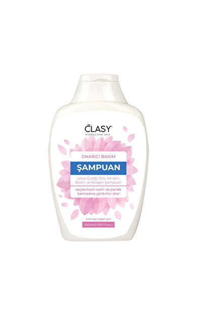 Clasy Care Lotus Çiçeği Özlü Saç Bakım Şampuanı 300 ml