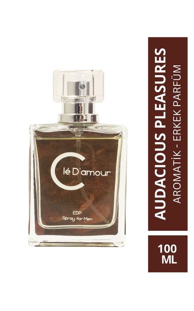 Clé D'amour Audacious Pleasures (FOUGERE/AROMATİK) Men - Erkek Parfüm 100 ml - Vegan 