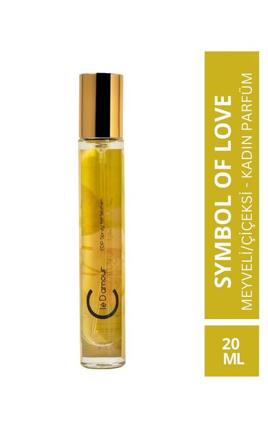Clé D'amour Symbol Of Love (MEYVELİ/ÇİÇEKSİ) Women - Kadın Parfüm 20 ml - Vegan 