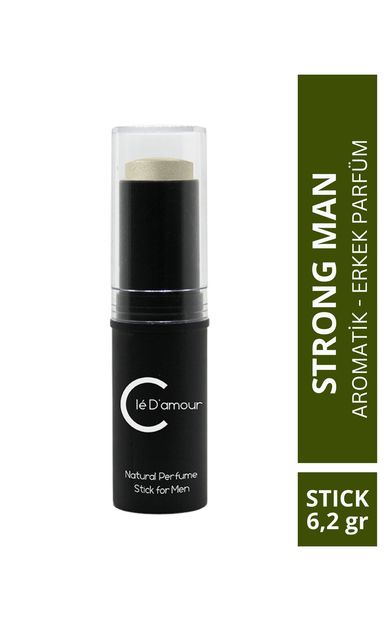 Clé D'amour Strong Man (FOUGÈRE/AROMATİK) Erkek Stick Parfüm 6,2 gr Men - Vegan 