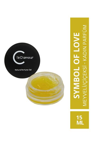 Clé D'amour Symbol Of Love (MEYVELİ/ÇİÇEKSİ) Women - Kadın Jel Parfüm 15 ml - Vegan 