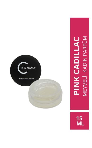 Clé D'amour Kadın Jel Parfüm 15 ml - Pink Cadillac (MEYVELİ/GURME) Women - Vegan 