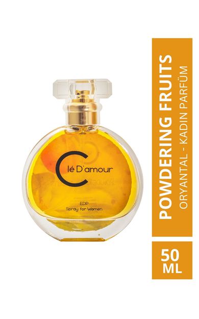 Clé D'amour Cle D'Amour Powdering Fruits (Oryantal) Women - Kadın Parfüm 50 ml - Vegan 