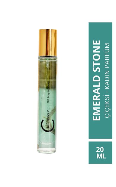 Clé D'amour Cle D'Amour Emerald Stone (Gurme/Çiçeksi) Women - Kadın Parfüm 20 ml - Vegan 