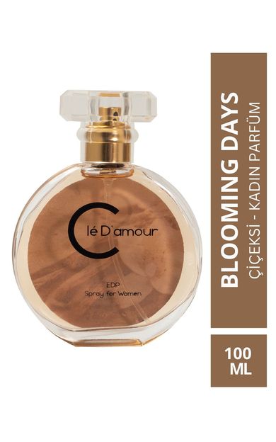 Clé D'amour Cle D'Amour BLOOMING DAYS (Çiçeksi/Gurme) Women - Kadın Parfüm 100 ml - Vegan 