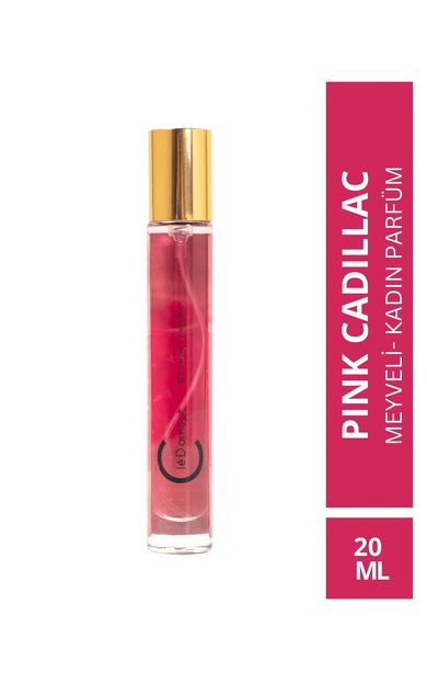 Clé D'amour Pink Cadillac (MEYVELİ/GURME) Women - Kadın Parfüm 20 ml - Vegan 