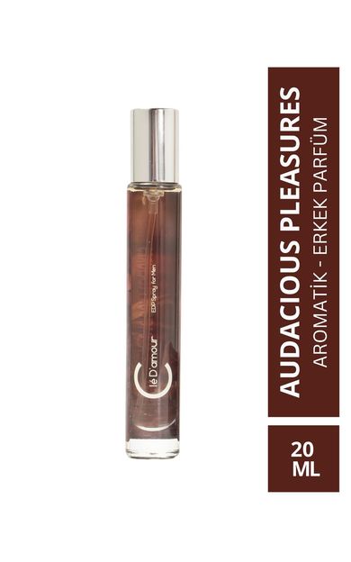 Clé D'amour Audacious Pleasures (FOUGERE/AROMATİK) Men - Erkek Parfüm 20 ml - Vegan 