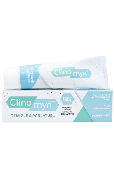 Clinomyn Temizle Parlat Jel Diş Macunu 75ml