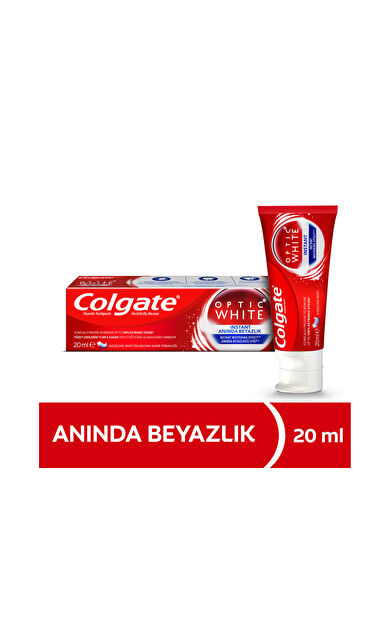 Colgate Optic White Anında Beyazlık Beyazlatıcı Diş Macunu 20 Ml