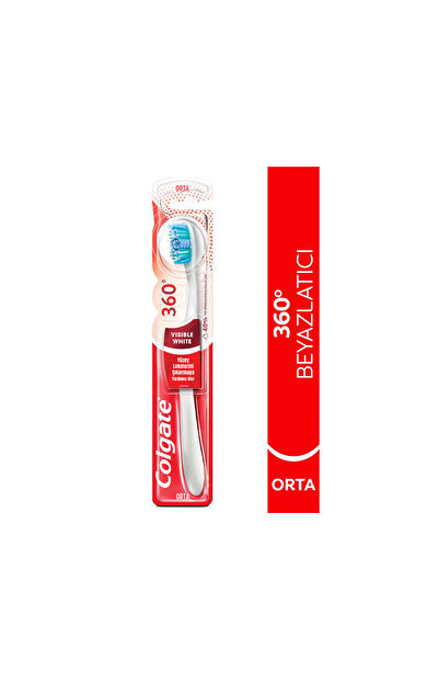 Colgate 360 Visible White Tekli Diş Fırçası