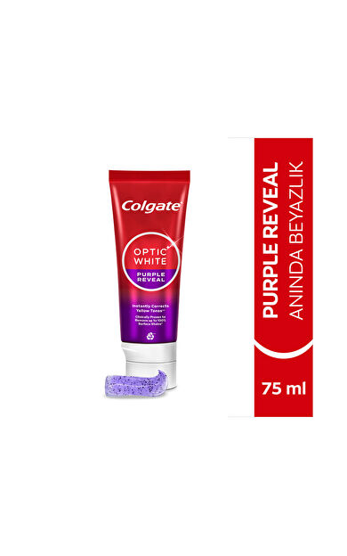 Colgate Optic White Purple Reveal Diş Macunu 75 Ml