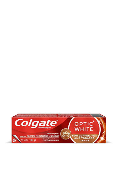 Colgate Optic White Kahve, Çay Ve Tütün Kullananlar İçin 75 Ml