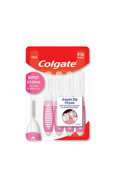 Colgate Arayüz Diş Fırçası 4 mm 4'Lü