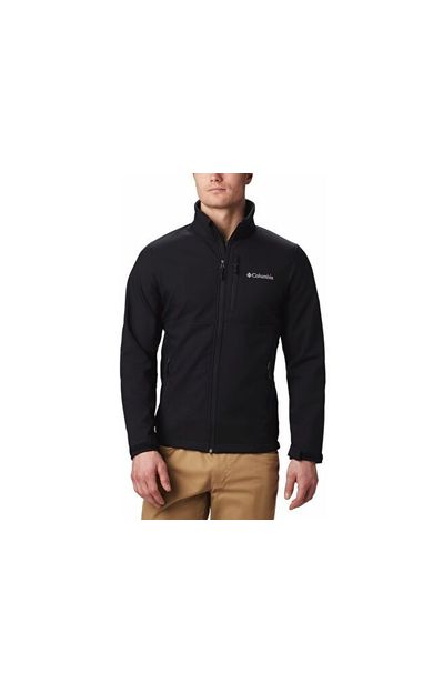Columbia Ascender™ Softshell Jacket Erkek Günlük Rüzgarlık 1556534007 Siyah