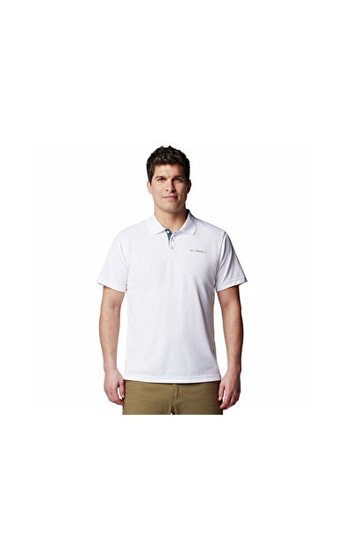 Columbia Utilizer Polo Erkek Günlük Polo Tişört 1772051100 Beyaz