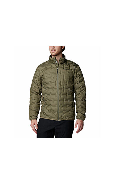 Columbia Delta Ridge™ II Down Jacket Erkek Outdoor Montu (650 Dolgu Kaz Tüyü) 2086241397 Yeşil