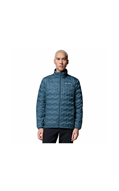 Columbia Delta Ridge™ II Down Jacket Erkek Outdoor Montu (650 Dolgu Kaz Tüyü) 2086241429 Mavi