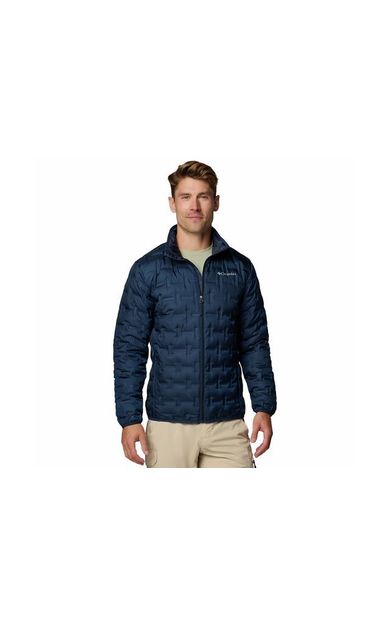 Columbia Delta Ridge™ II Down Jacket Erkek Outdoor Montu (650 Dolgu Kaz Tüyü) 2086241464 Lacivert