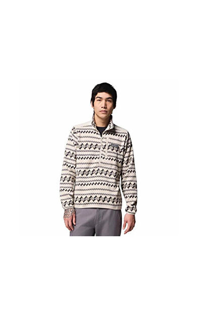 Columbia Erkek Outdoor Çeyrek Fermuarlı Polar Üst 2097741280 Kahverengi